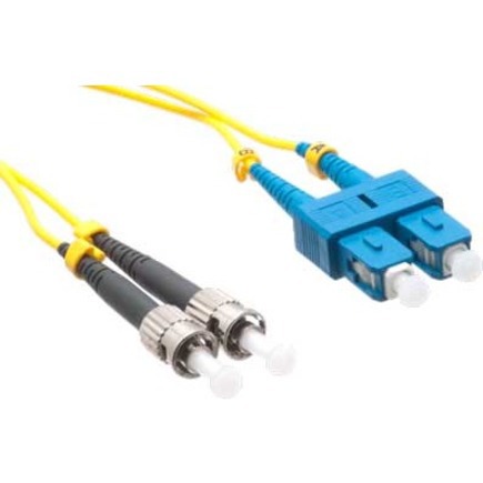 Axiom SC/ST Singlemode Duplex OS2 9/125 Fiber Optic Cable 50m - TAA Compliant