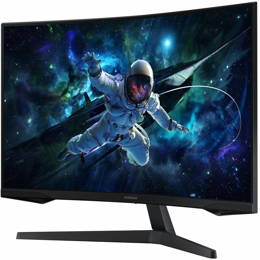 Samsung Odyssey G5 S32cg552eu - G55C Series - Led Monitor - Gaming - Curved - 32" - 2560 X 1440 QHD @ 165 HZ - Va - 300 CD/M� - 2500:1 - HDR10 - 1 MS - Hdmi, DisplayPort - Black