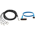HPE StoreEver 4m Mini SAS HD (SFF-8644) LTO Drive Cable for 1U Rack Mount Kit