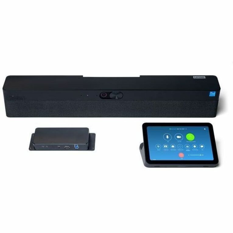 Lenovo ThinkSmart One 12BY0004UK Video Conference Equipment - Small/Medium Room Size Supported - Black