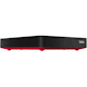 Lenovo ThinkSmart Core 11RXS00903 Desktop Computer - Intel Core i5 11th Gen i5-1145G7E - vPro Technology - 16 GB - 256 GB SSD - Raven Black, Red