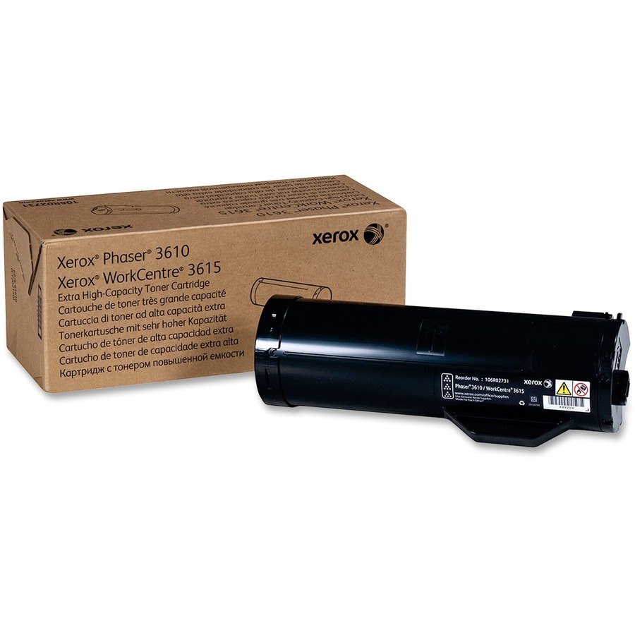 Xerox Original Extra High Yield Laser Toner Cartridge - Black - 1 Pack