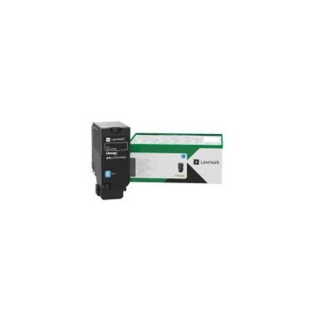 Lexmark Unison 735 Original Laser Toner Cartridge - Cyan - 1 Each