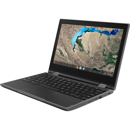 Lenovo 300e Chromebook 2nd Gen 81MB001DUS 11.6" Touchscreen Convertible 2 in 1 Chromebook - HD - Intel Celeron N4020 - 4 GB - 32 GB Flash Memory - English Keyboard - Black