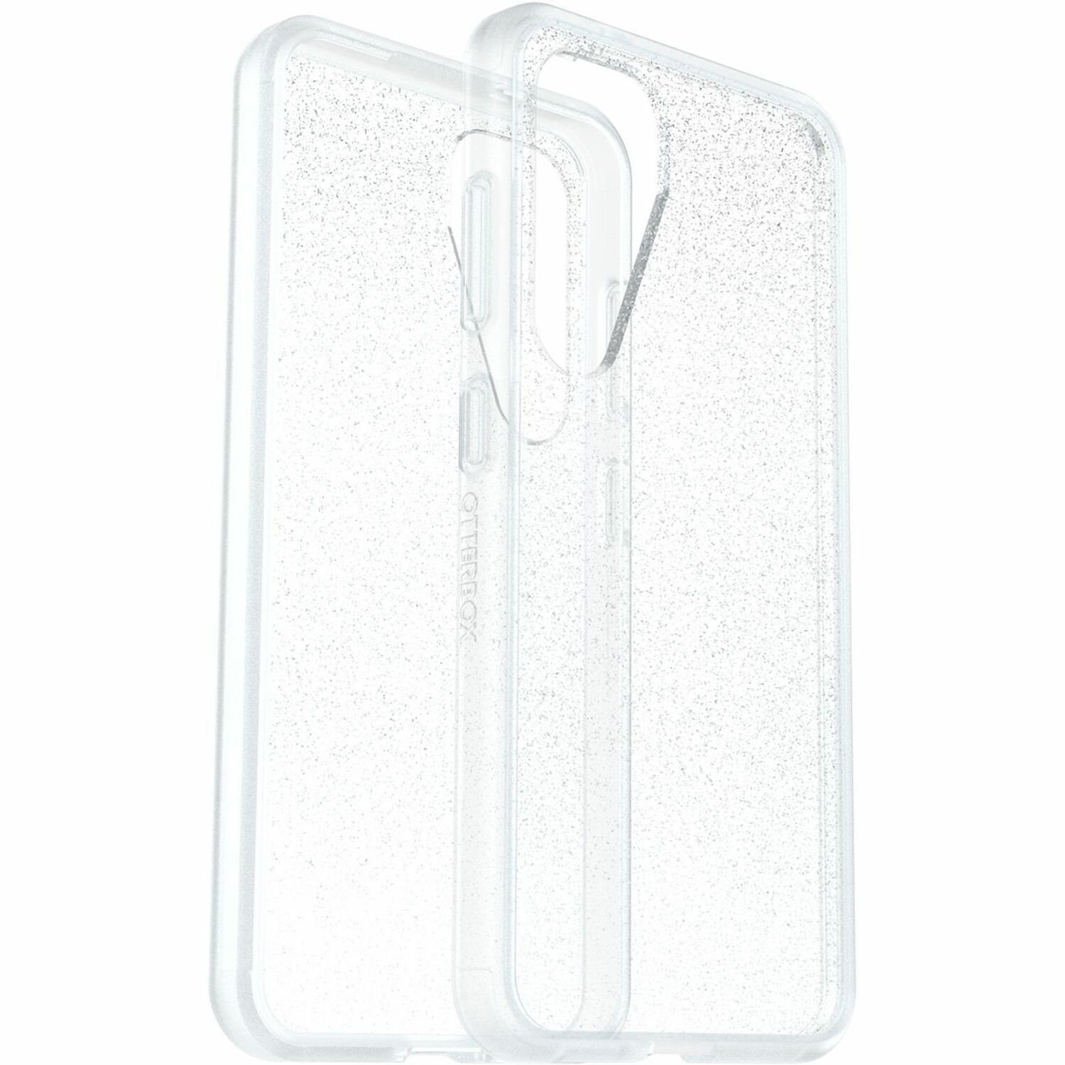 OtterBox React Case for Samsung Galaxy S25 Smartphone - Stardust (Clear Glitter)