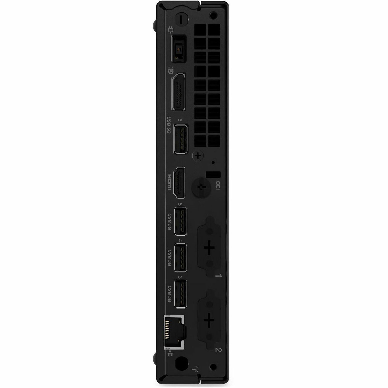 Lenovo ThinkCentre M60q 12JL000NUS Chromebox - Intel Core i3 12th Gen i3-1215U - 8 GB - 128 GB SSD - Tiny - Raven Black