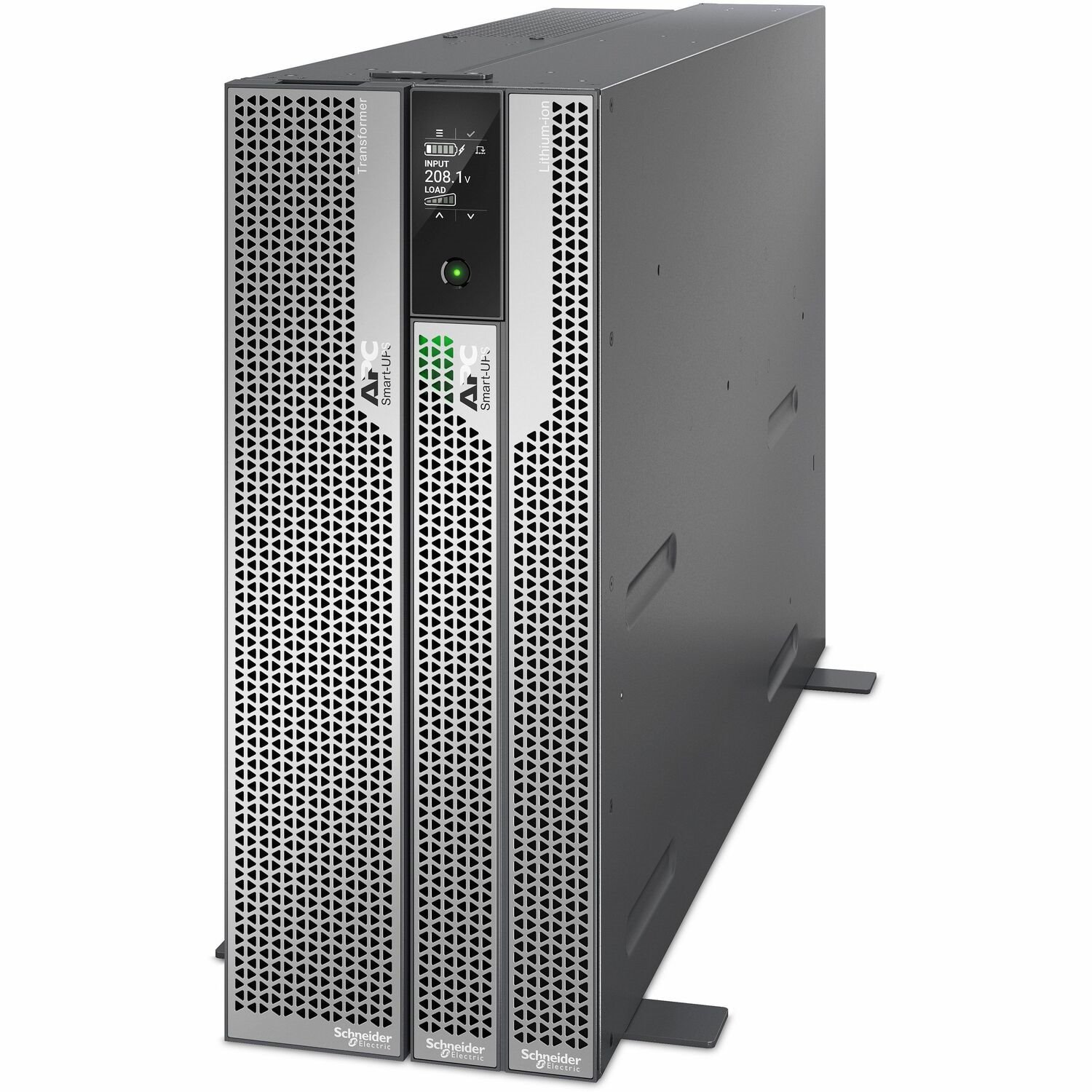 APC Smart-UPS Ultra 5000VA, 208V, LCD, Tower w/okit, 8x 5-20R & 4x L6-20R & 2x L6-30R & 1x L14-30R NEMA outlets, w/transfo 208/240V to 120V