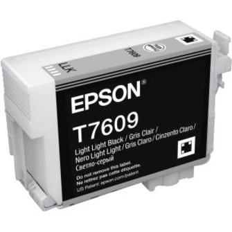 Epson UltraChrome HD T7609 Original Inkjet Ink Cartridge - Light Black - 1 Pack