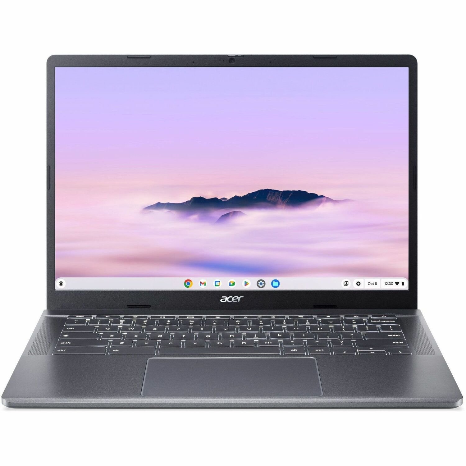 Acer Chromebook Plus 514 CBE574-1T CBE574-1T-R274 35.6 cm (14") Touchscreen Chromebook - WUXGA - AMD Ryzen 5 7520C - 8 GB - 256 GB SSD - English (UK) Keyboard - Iron