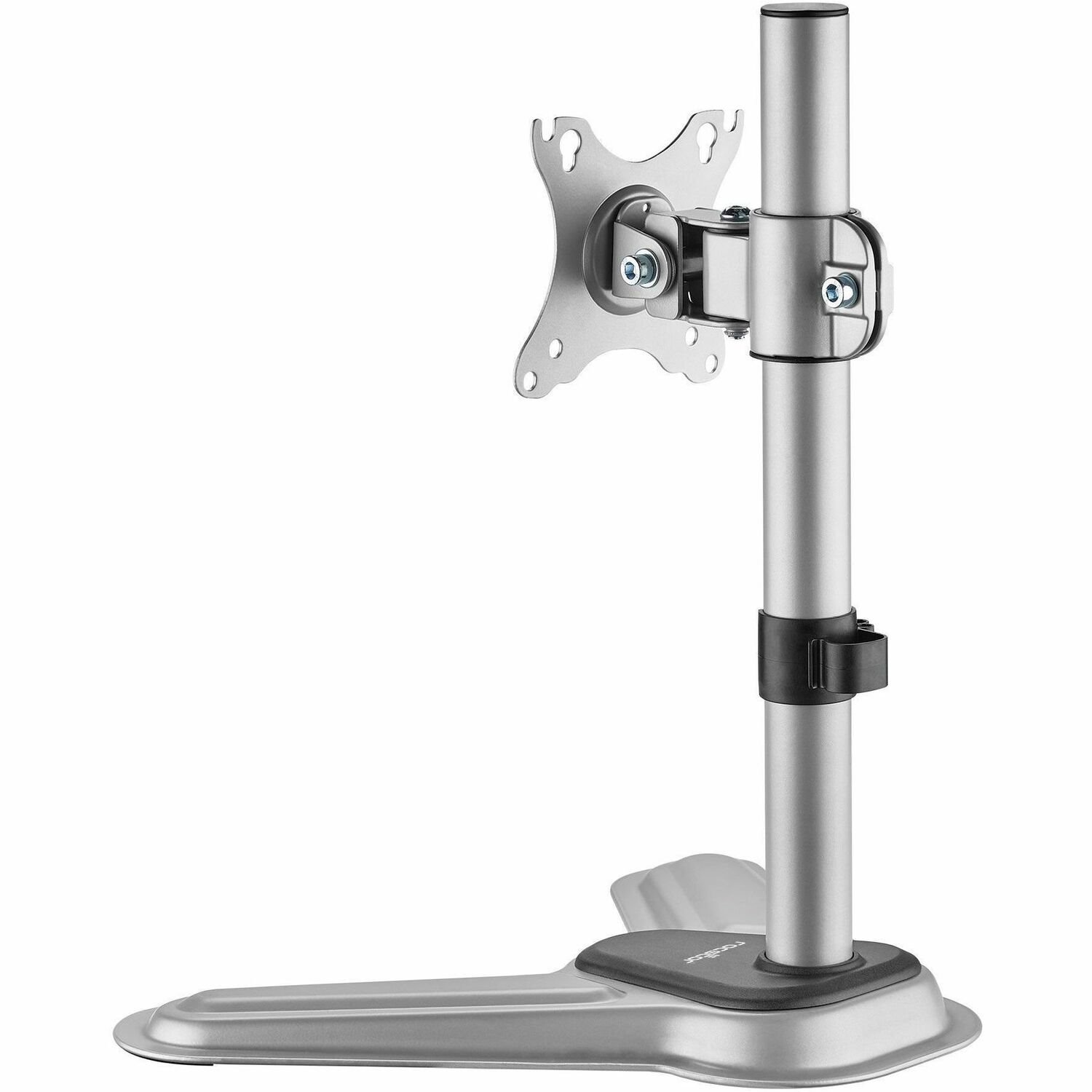 Rocstor ErgoReach Mounting Pole for Monitor, Display - Silver