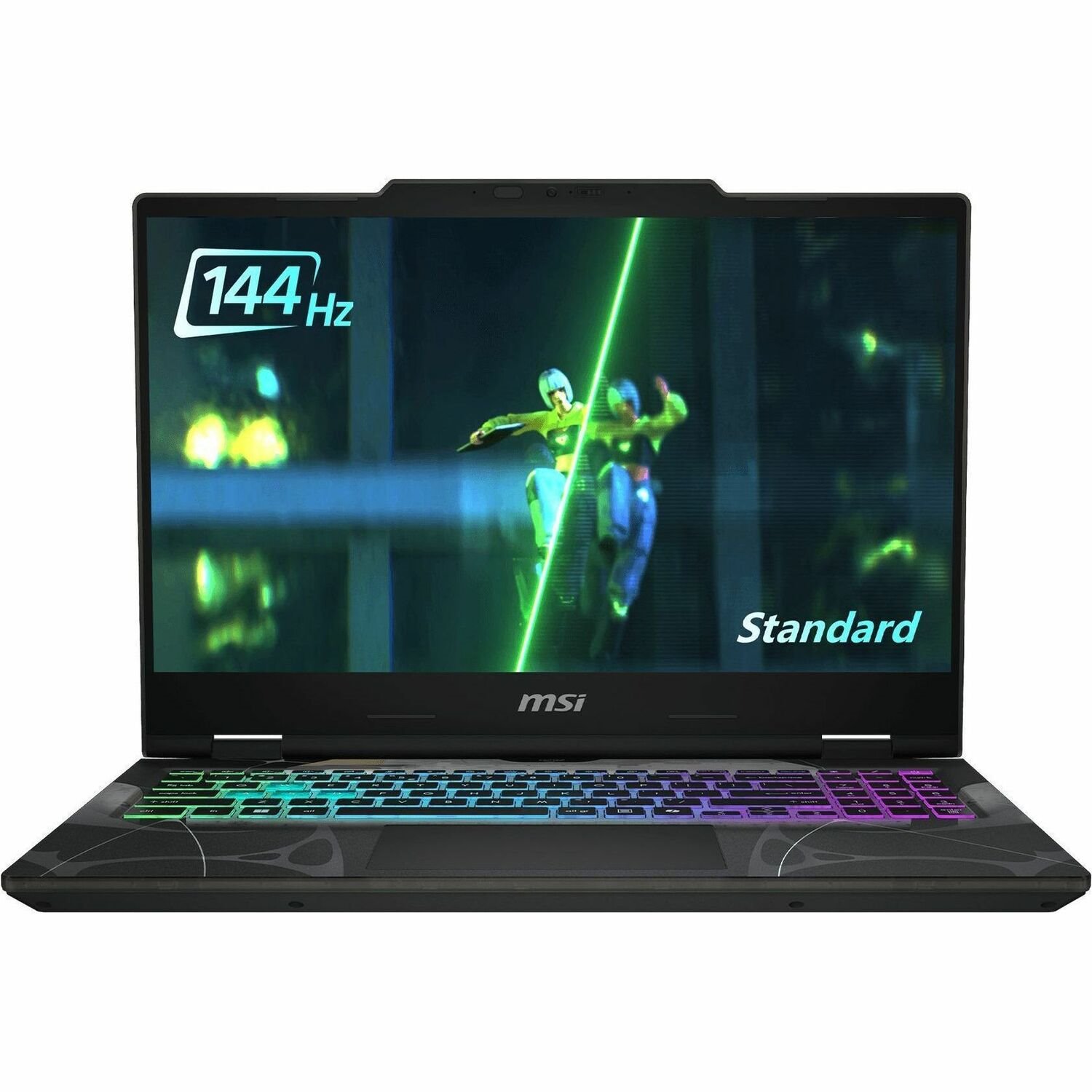 MSI Cyborg A15 AI B2HW Cyborg A15 AI B2HWFKG-006US 15.6" Gaming Notebook - Full HD - 144 Hz - AMD Ryzen 9 270 - 16 GB - 1 TB SSD - Translucent Black