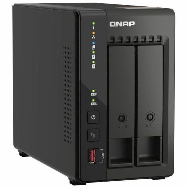 QNAP 2-Bay High-Performance NVR for SMBs and SOHO