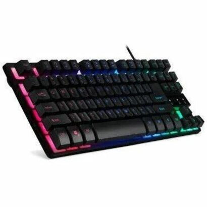 Acer Nitro NKW120 Gaming Keyboard - Cable Connectivity - USB Interface - RGB LED - English (UK) - Black