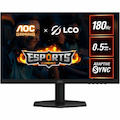 AOC 24G42E 24" Class Full HD Gaming LED Monitor - 16:9 - Black, Red