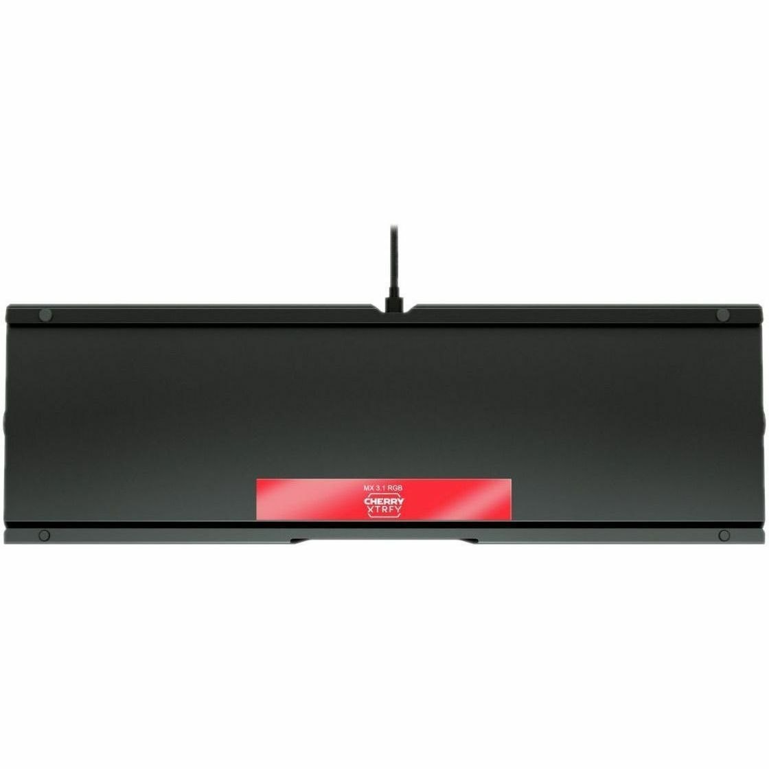 CHERRY XTRFY MX 3.1 Gaming Keyboard - Cable Connectivity - USB Type A Interface - RGB LED - English (UK) - Black