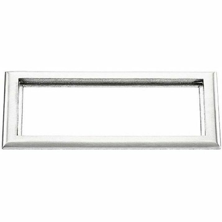 Hubbell Wiring Device-Kellems 3-Gang Carpet Flange, Rectangular, 6.00" X 11.43" , Clear Polycarbonate