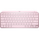 Logitech MX Keys Mini Keyboard - Wireless Connectivity - Rose