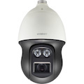 Wisenet XNP-6550RH 2 Megapixel Outdoor Full HD Network Camera - Color - Dome - Black, Ivory