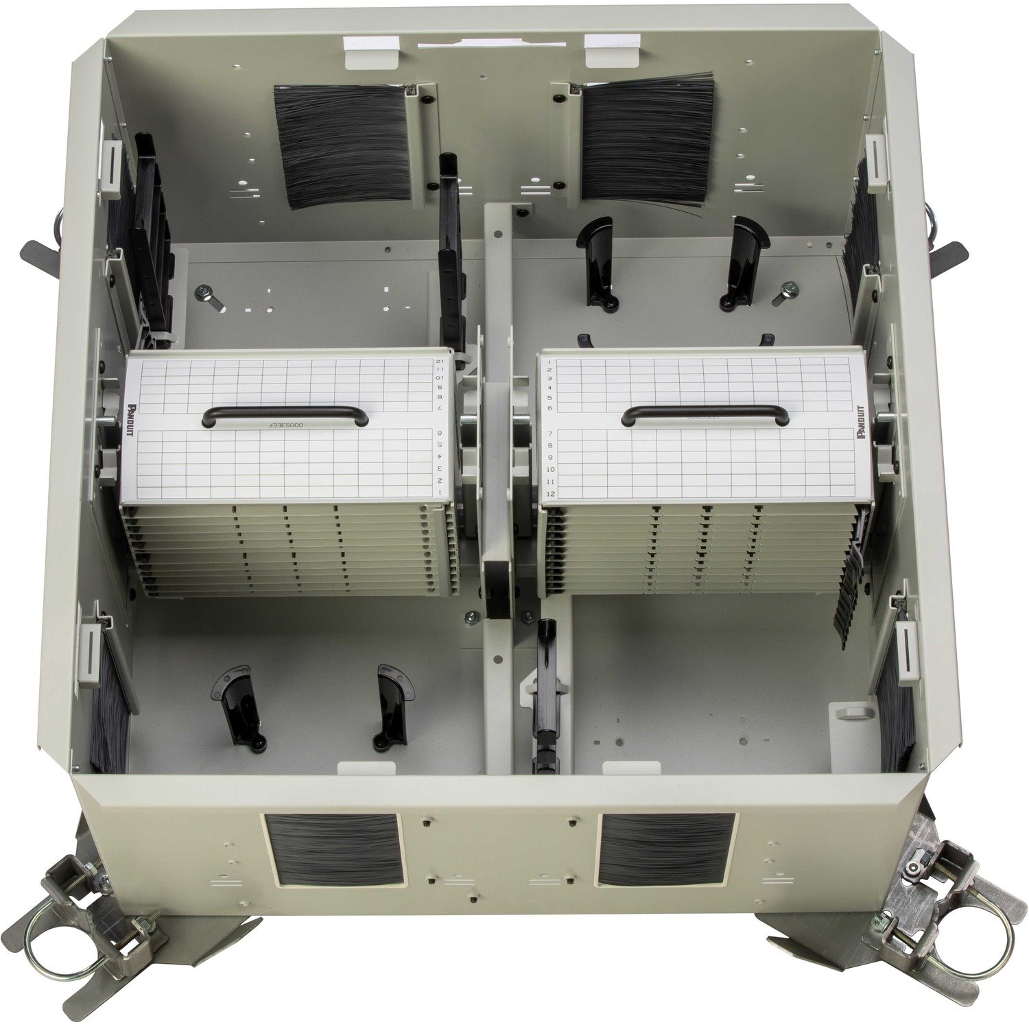 Panduit HD Flex Zone Raised Floor Encl, Gray