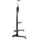 Eaton Tripp Lite Series Rolling Dual-Screen TV/Monitor Cart - For Two 35" to 45" TVs and Monitors, Side-by-Side Mounting
