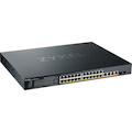 ZYXEL XMG1930 XMG1930-30HP 28 Ports Manageable Ethernet Switch - 2.5 Gigabit Ethernet, 10 Gigabit Ethernet - 2.5GBase-T, 10GBase-T, 10GBase-X