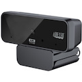 Adesso CyberTrack CyberTrack H6 Webcam - 8 Megapixel - 30 fps - Black - USB 2.0