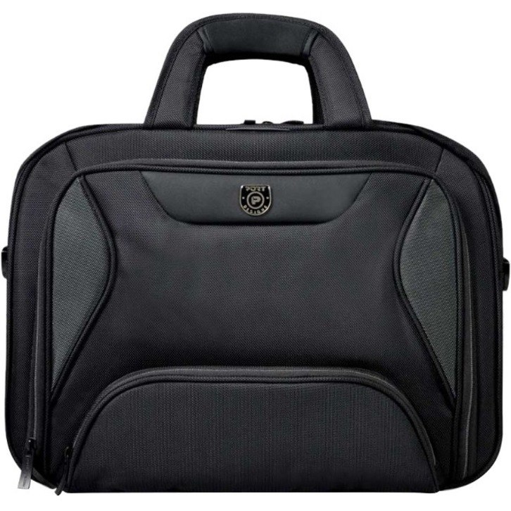 Port Manhattan BF Carrying Case (Briefcase) for 25.7 cm (10.1") to 39.6 cm (15.6") Notebook - Black