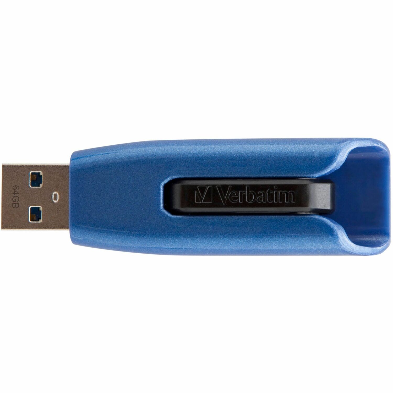 Verbatim Store 'n' Go V3 MAX 64 GB USB 3.0 USB Geheugenstick - Zwart, Blauw