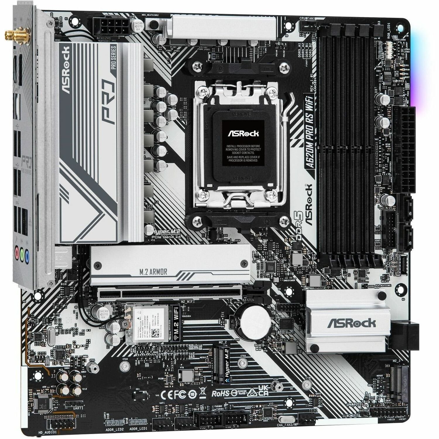 ASRock A620m Pro RS Wifi