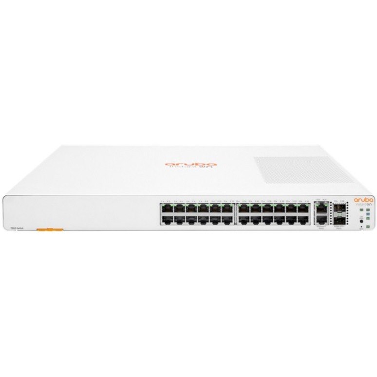 HPE Instant On 1960 26 Ports Manageable Ethernet Switch - 10 Gigabit Ethernet, Gigabit Ethernet - 10GBase-T, 10GBase-X, 10/100/1000Base-T