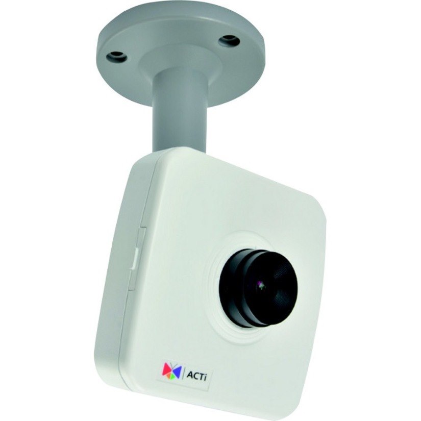 ACTi E13A 5 Megapixel Indoor HD Network Camera - Color - Cube