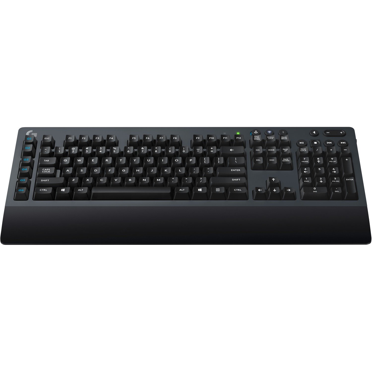 Logitech G613 Keyboard - Wireless Connectivity - USB Interface - Black