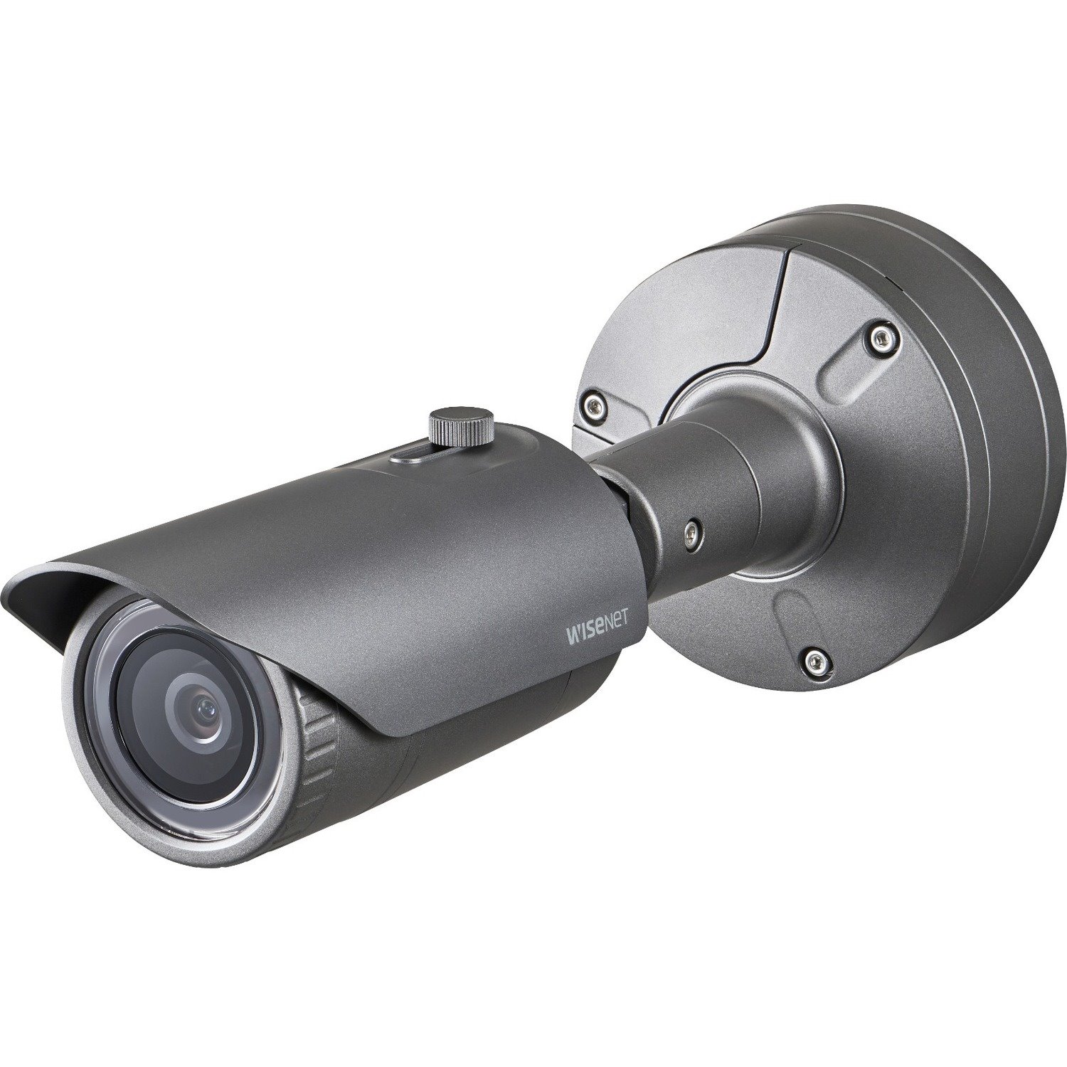 Wisenet XNO-8040R 5 Megapixel HD Network Camera - Bullet - Dark Grey