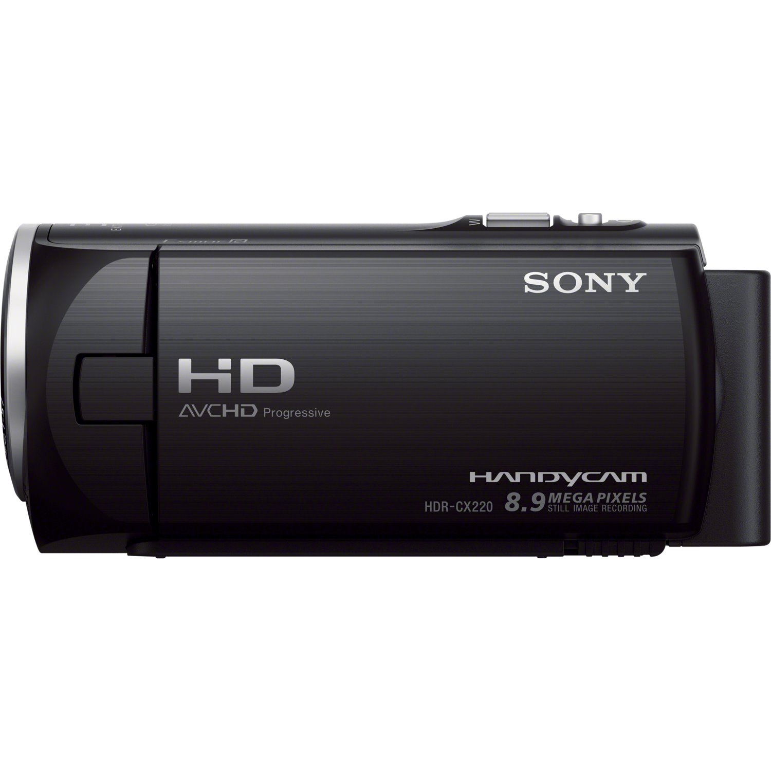 Sony Handycam HDR-CX220 Digital Camcorder - 2.7" LCD Screen - 1/5.8" Exmor R CMOS - Full HD - Black