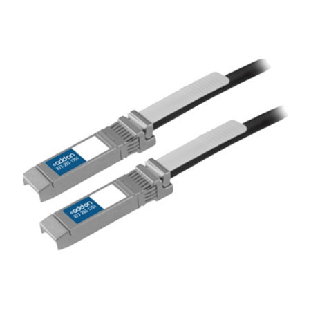 AddOn Arista Networks® CAB-SFP-SFP-3M to Dell Force10® CBL-10GSFP-DAC-3M Compatible TAA Compliant 10GBase-CU SFP+ to SFP+ Direct Attach Cable (Passive Twinax, 3m)