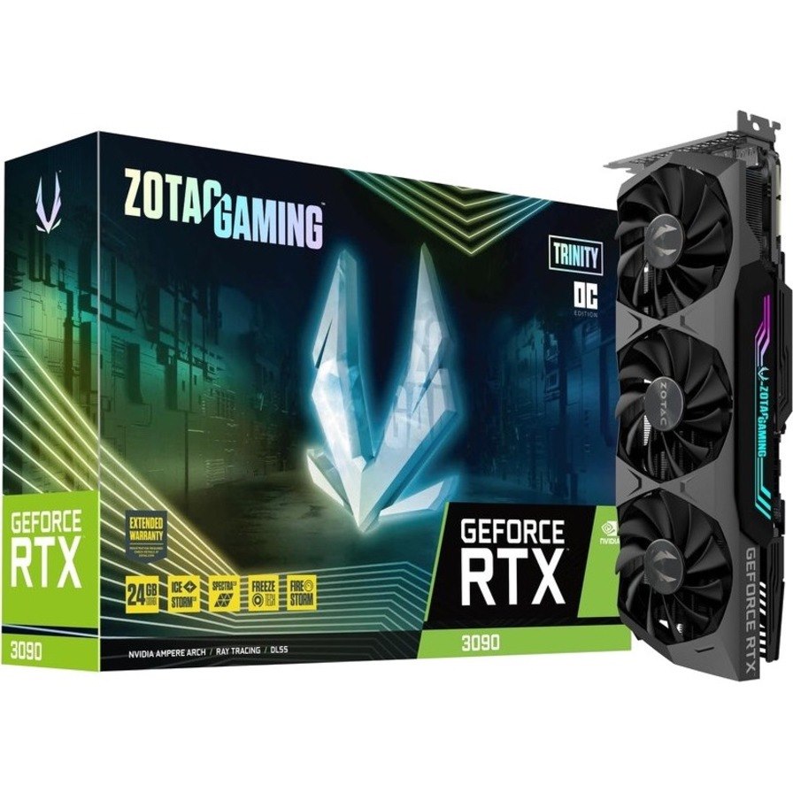 Zotac NVIDIA GeForce RTX 3090 Graphic Card - 24 GB GDDR6X