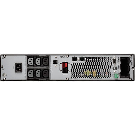 Eaton Tripp Lite Series SmartOnline 1000VA 900W 208/230V Double-Conversion UPS - 8 Outlets, Extended Run, Network Card Option, LCD, USB, DB9, 2U Rack/Tower