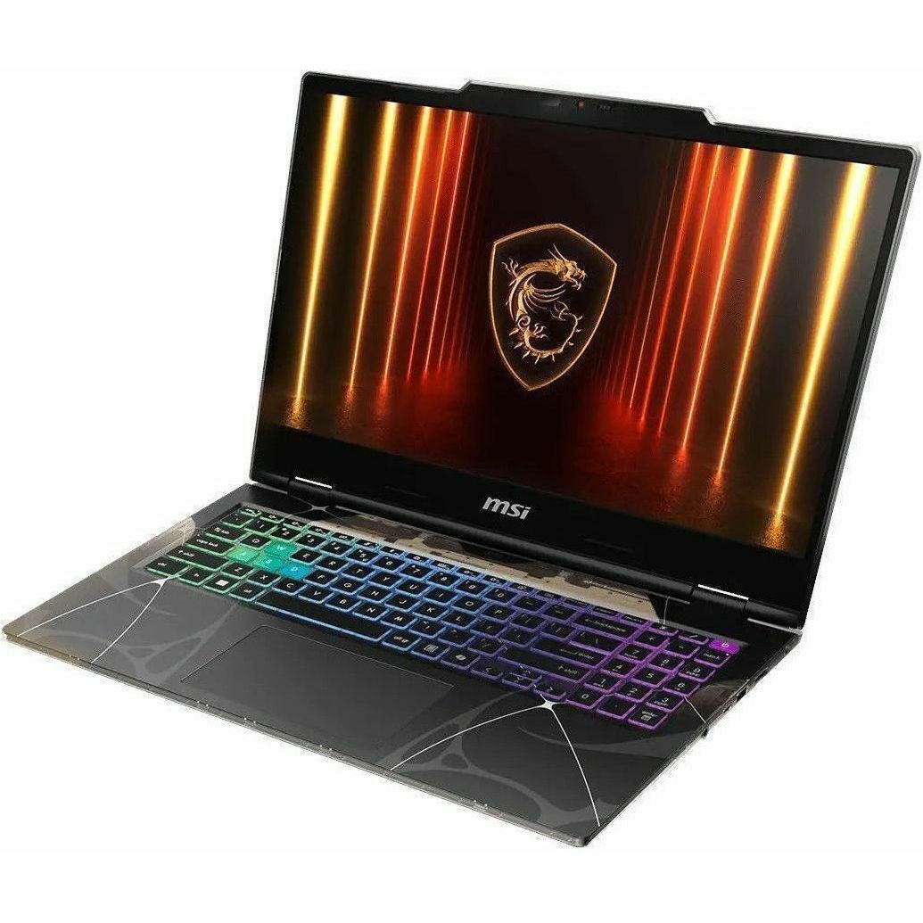 MSI Cyborg 15 B2RW Cyborg 15 B2RWEKG-258US 15.6" Gaming Notebook - Full HD - 144 Hz - Intel Core 5 210H - 16 GB - 1 TB SSD - Translucent Black