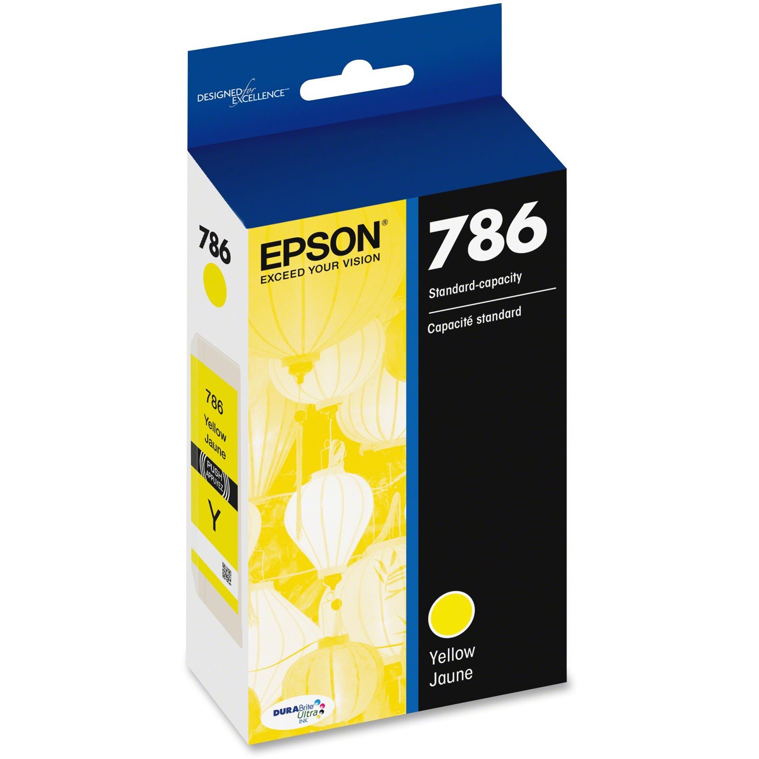 Epson DURABrite Ultra 786 Original Inkjet Ink Cartridge - Yellow - 1 Each