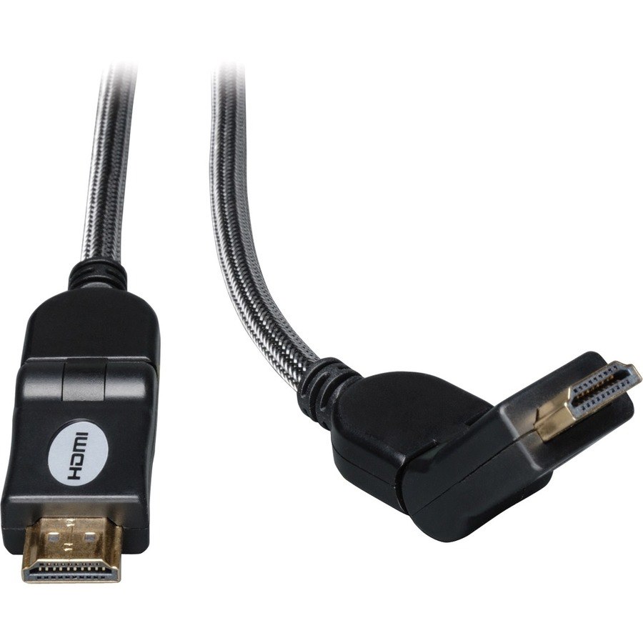 Eaton Tripp Lite Series High-Speed HDMI Cable with Swivel Connectors, Digital Video with Audio, UHD 4K (M/M), 3 ft. (0.91 m)