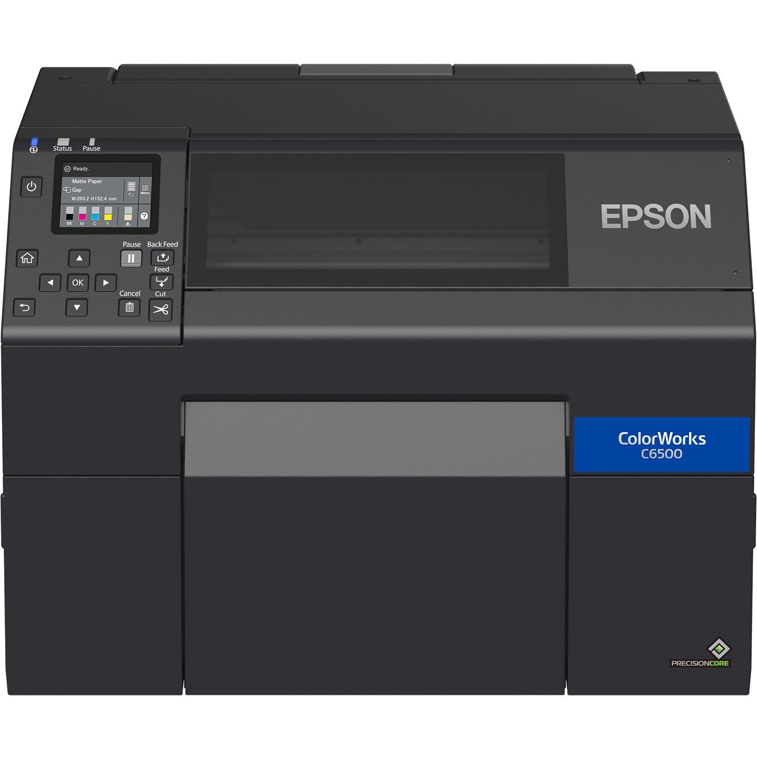 Epson ColorWorks CW-C6500AE (MK) Inkjet Printer - Colour - Label Print - USB - With Cutter - Matte Black