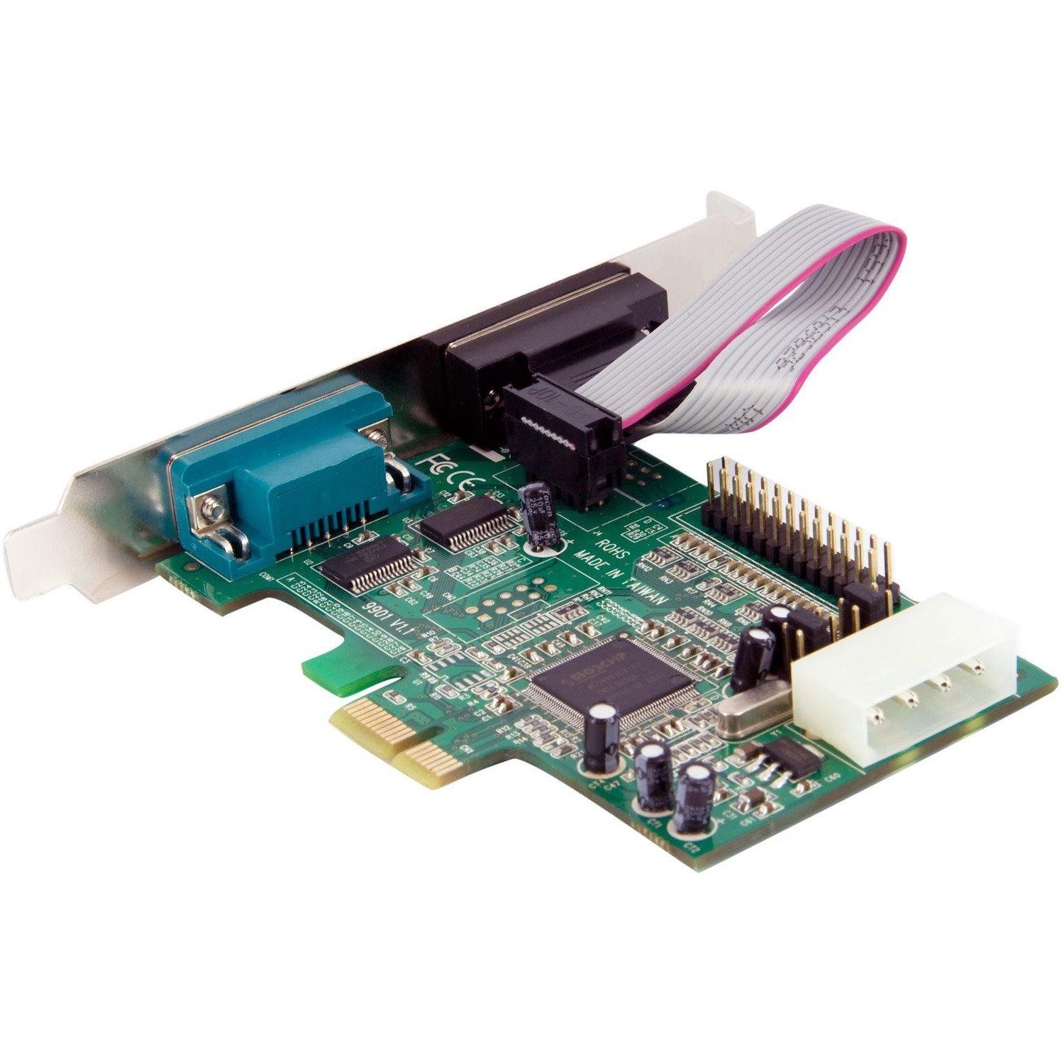 StarTech.com 2S1P PCIe Parallel Serial Combo Card