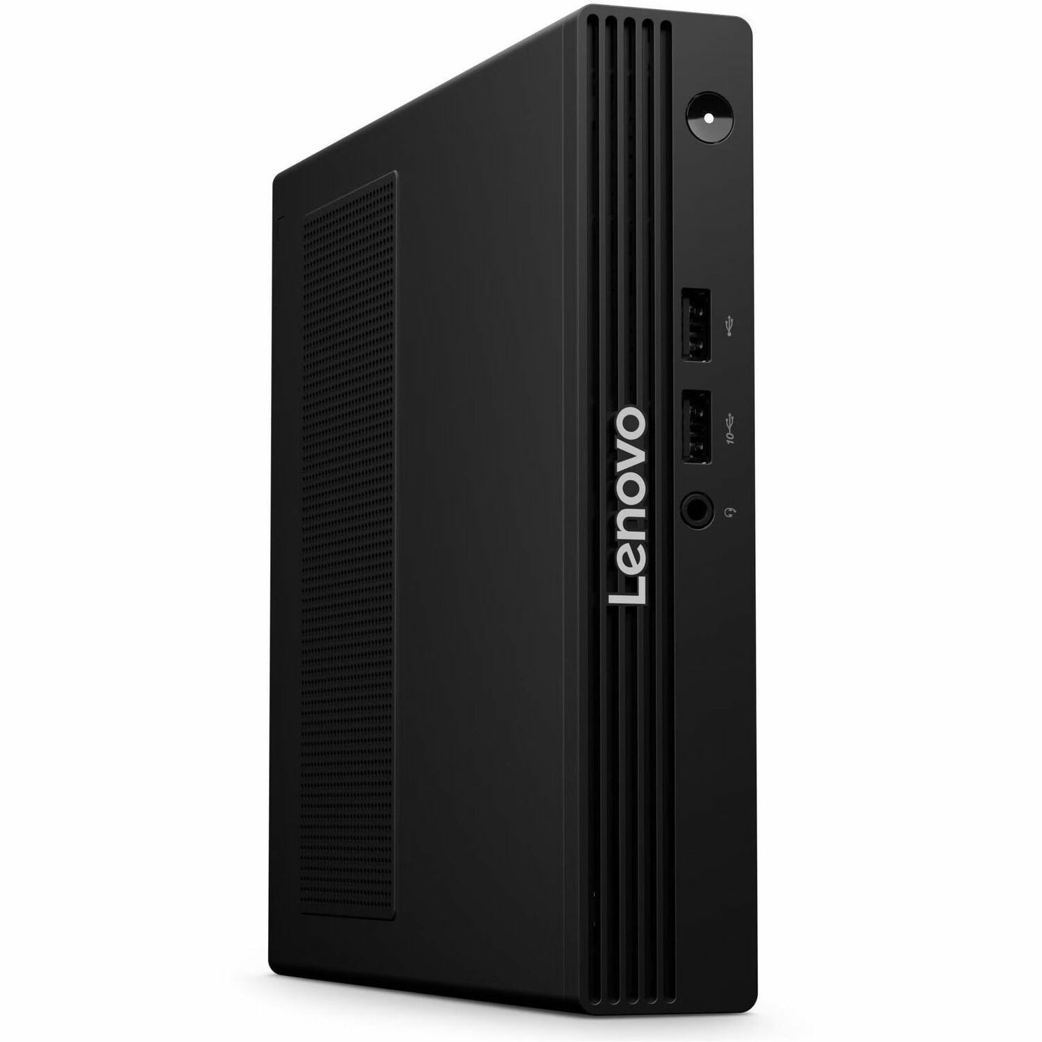 Lenovo V105q 13Q20017US Desktop Computer - AMD Ryzen 5 Ryzen 10 Series 40 - 16 GB - 512 GB PCI Express NVMe 4.0 x4 SSD - Tiny - Eclipse Black