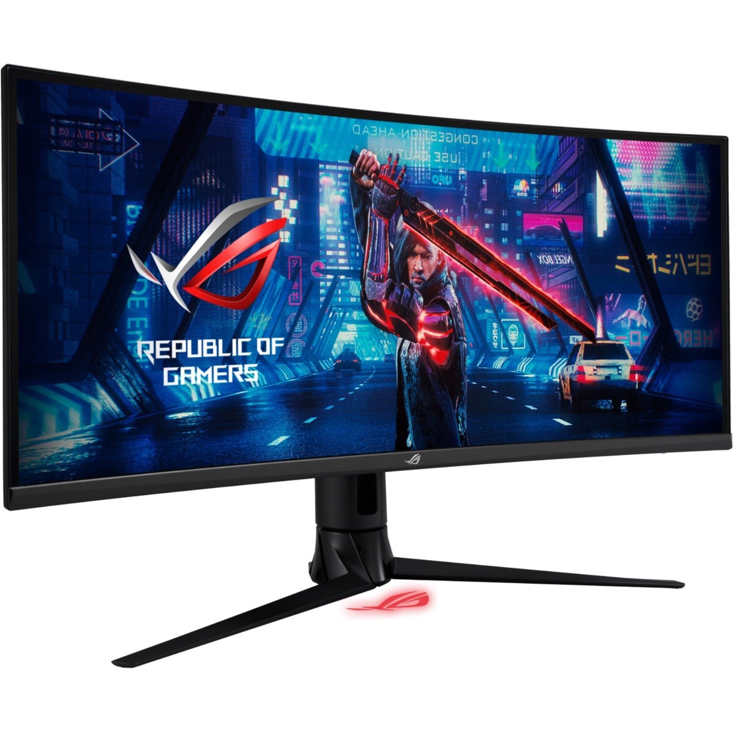 Asus ROG Strix XG349C 34" Class UW-QHD Curved Screen Gaming LCD Monitor - 21:9