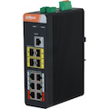 Dahua DH-PFS4410-6GT-DP 6 Ports Manageable Ethernet Switch - Gigabit Ethernet - 10/100/1000Base-T, 1000Base-X