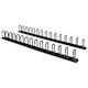 StarTech.com Vertical Cable Organizer with D-Ring Hooks - Vertical Cable Management Panel - 40U - 6 ft.