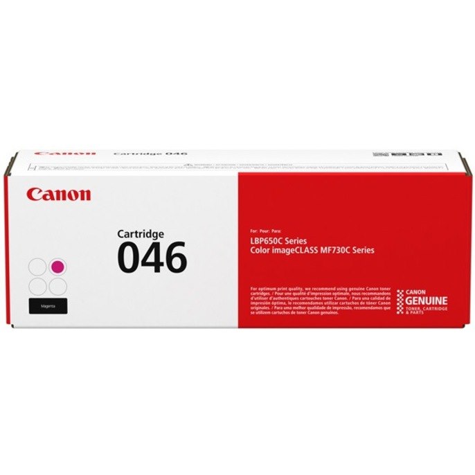 Canon 046 Original Standard Yield Laser Toner Cartridge - Magenta - 1 Each