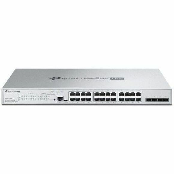 Tp-Link Omada Pro 24-Port Managed 10G L2+ Switch, SFP(4), 1U, 5YR
