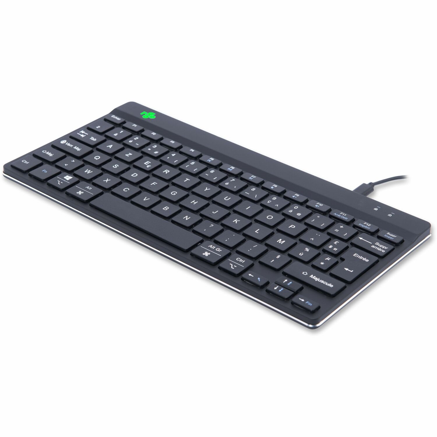 R-Go Kompakt Break ergonomische Tastatur, AZERTY (FR)