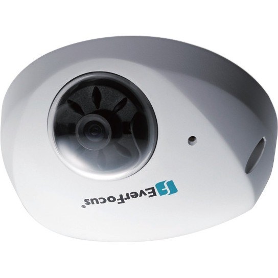 EverFocus Mini EDN1220 2 Megapixel Network Camera - Color, Monochrome - Dome